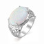 Кольцо с белым Опалом 959010112